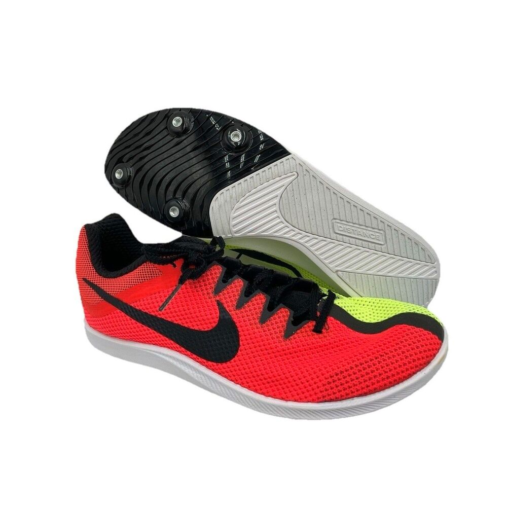 Nike Zoom Rival Distance Men’s Sz10 Jasari Bright Crimson Volt DC8725-601
